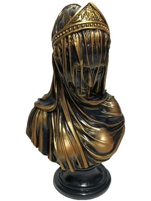 Tual Hobi Sanat Dekoratif Tüllü Kadın Heykeli (36X21CM)