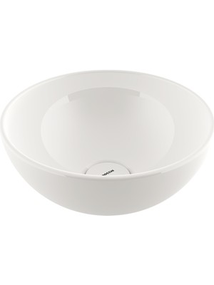 Bocchi 1471-001-0125 Vessel Yuvarlak Mini Lavabo 26 cm Parlak Beyaz