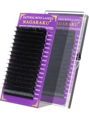 Nagaraku Ipek Kirpik C Kıvrım 0,07 Kalınlık - 12MM Uzunluk