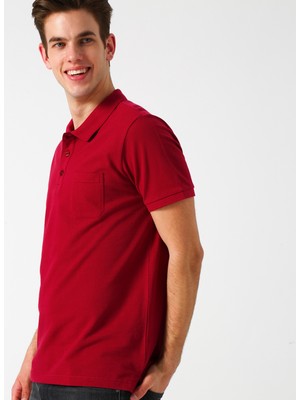 Limon Bordo Polo T-Shirt
