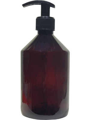 Paradise Plastik 500 Ml Boş Sprey Kolonya Dezenfektan Şişesi + Sıvı Sabun Pompalı 3 Adet Amber