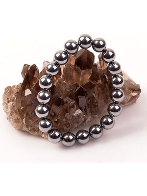 Taş Sandığı Terahert Taşı Bileklik - 10 mm