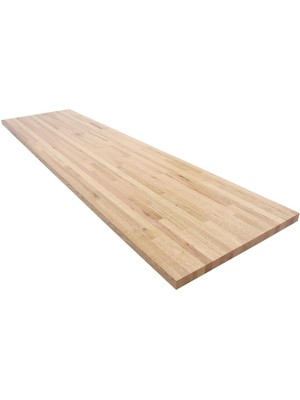 Woodlife Meşe Masif Mutfak Tezgahı 62-180-30 cm