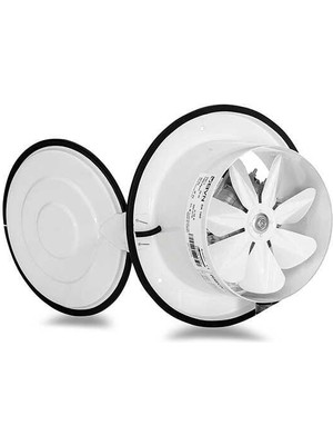 Bvn Bahçıvan Bk 160 Kapaklı Aksiyel Baca Aspiratörü