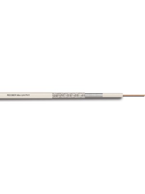 Reçber Mini U/4 Phy-Pvc (100) Koaksiyel Uydu Kablosu 307051 (1 Metre)