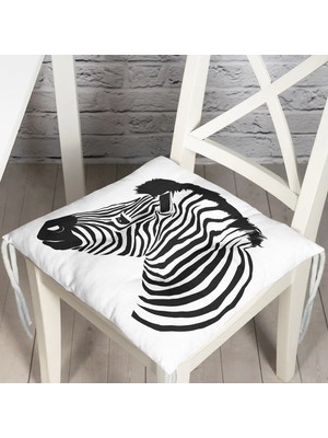RealHomes Pofidik Kare Sandalye Minderi 40x40cm Düğmeli