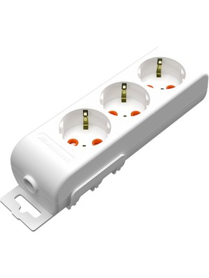 Mutlusan Rı-Tech Üçlü Topraklı Grup Priz Çocuk Korumalı Klemensli