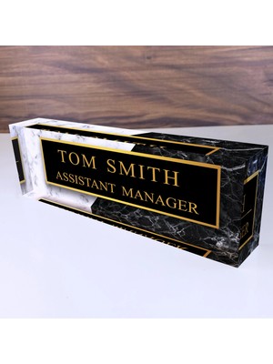 Hediye Marketi17 Blokisimlik masa Isimlikleri , Öğretmen Masa Isimliği, Modern Masa Isimliği Model 18