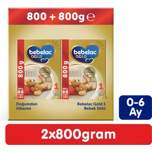 Gold 1 Bebek Sütü 1600 Gr (800 Gr + 800 Gr) 0-6 Ay