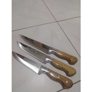 3 Parça Dövme Çelik Sürmene Trabzon Bıçak Seti