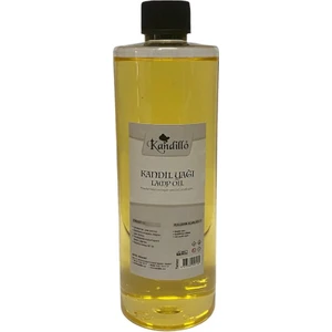 Dünya Magnet Kandillo Sarı Kandil Yağı Kokusuz Dumansız Iç Mekan 400 ml Gaz Lambası Yakıtı 400 ml