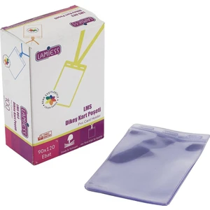 Lms 003 Dikey Pvc Kart Poşeti 90X120 mm