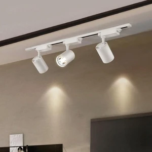 Hero Led 3 Adet Beyaz Kasa GÜNIŞIĞI RENK 30W Ray Spot+1 Mt. Raylı Mağaza ve Vitrin Armatürü – GÜNIŞIĞI IŞIK
