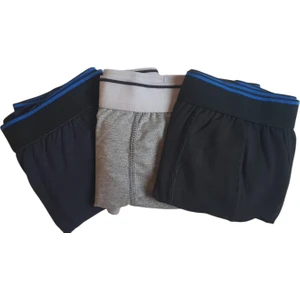 Yeni İnci 3 Adet Bicci Lycra Kısa Paça Erkek Boxer 1905