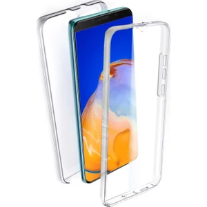 Huawei Honor 9s 360 Kılıf Şeffaf Ön Arka Silikon
