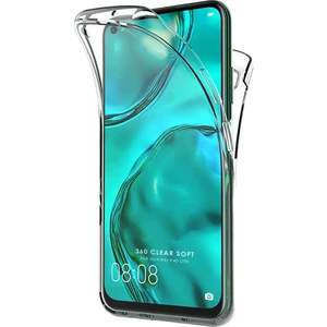 Huawei P40 Lite 360 Kılıf Şeffaf Ön Arka Silikon