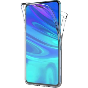 Huawei P Smart Z 360 Derece Kılıf Silikon Şeffaf Ön Arka