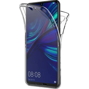Huawei P Smart 2019 360 Derece Kılıf Kristal Silikon Şeffaf Soft