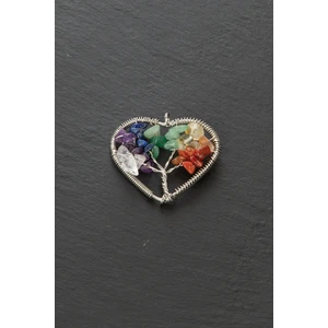 Zeynep Büyükbay Hayat Ağacı Çakra Kolye Ucu (Kalp)