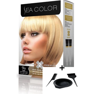 Sea Color 9.0 Buğday Sarısı Set Boya + Saç Boya Seti