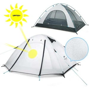 P-Serisi 4 Kişilik Kamp Çadırı Dome Tipi Su Geçirmez Alüminyum Malzeme