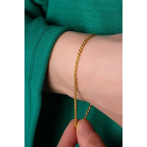Aytek Gold Halat Bileklik 14 Ayar