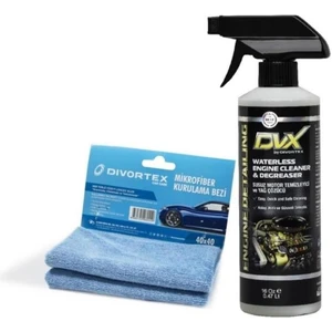 Susuz Motor Temizleme ve Mikrofiber Bez Seti