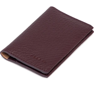 Mor Unisex Deri Kredi Kartlık 00266C48