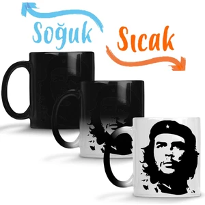 Baskı Dükkanı Che Guevara Sihirli Kupa Bardak Porselen