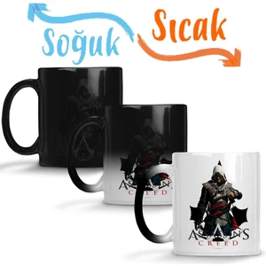 Baskı Dükkanı Assassins Creed Sihirli Kupa Bardak Porselen