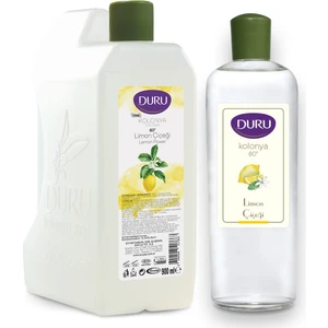 Limon Kolonya 80 Derece 900ml Bidon + 400 ml Pet Şişe
