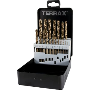 Terrax By Ruko 19 Parça Hsse Co 5 Kobalt Alaşımlı Matkap Ucu Seti