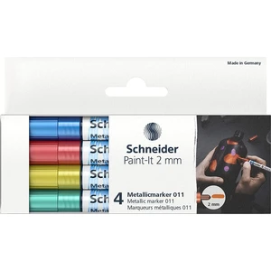 Metalik Marker 2 mm 4'lü Set 011