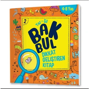 Yükselen Zeka Yayınları Bak Bul 4-8 Yaş Kitap Seti