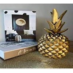 Tekli Ananas, Polyester Biblo, Hediyelik, Dekoratif Ürünler, Dekoratif Obje ve Biblo, Salon