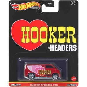 Hot Wheels Bernam Hot Wheels Pop Culture Premium Custom 77 Dodge Van - DLB45-GRL26