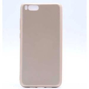 noktaks - Xiaomi Mi Note 3 - Kılıf Mat Soft Premier Silikon Kapak - Gold - T1680