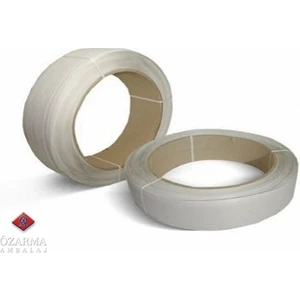 Özarma Ambalaj - 40 Kasnak Manuel Beyaz Çember 12 MM / 1800 Metre