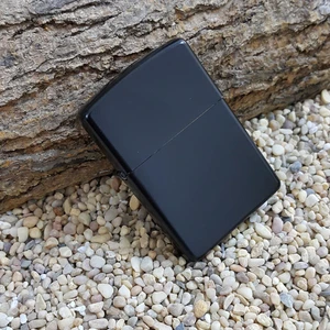 Relax Little Mat Siyah Çakmak Zippo Tarzı Çakmak