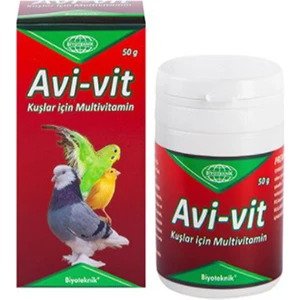 Avi Vit Kafes Kuşları İçin Toz Multivitamin 50 Gram