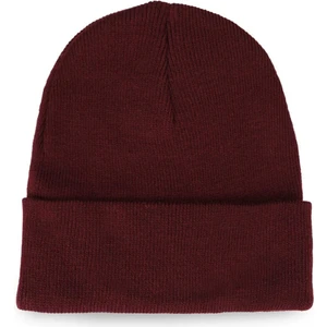Eleven Market Bordo Basic Bere Bordo Düz Renk Bere Unisex