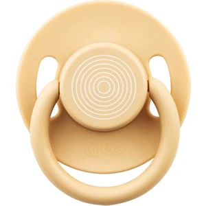 Wee Baby Cool Yuvarlak Uçlu Emzik 6-18 Ay Krem