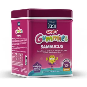Smart Gummies Sambucus Takviye Edici Gıda 64 Adet