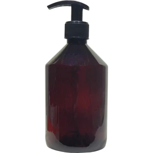 Plastik 500 Ml Boş Sprey Kolonya Dezenfektan Şişesi + Sıvı Sabun Pompalı 3 Adet Amber