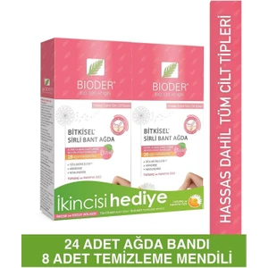 Bitkisel Sirli Bant Ağda - Vücut Bölgesi 2'li