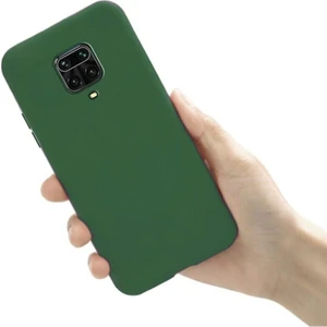 Xiaomi Redmi Note 9 Içi Kadife Yumuşak Soft Lansman Telefon Kılıfı + Ekran Koruyucu