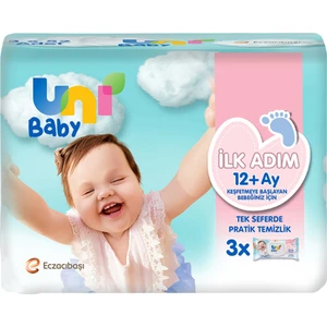 Uni Baby Ilk Adım Islak Mendil 3X52'LI
