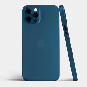 Apple iphone 12 Pro Max Ultra Ince Telefon Kılıfı Mavi