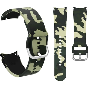 Samsung Galaxy Watch 4 5 6 7 Pro 40 42 43 44 46 47mm Uyumlu Kamuflaj Kordon