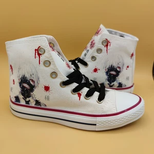 Mech Butik Unisex Sneakers Anime Ayakkabı Tokyo Ghoul  Custom Anime Spor Ayakkabı